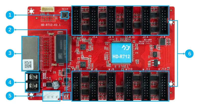 Huidu HD-R712 — resmi ürün görseli