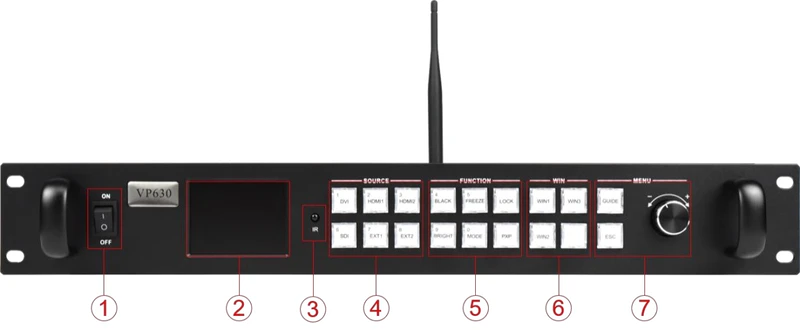 Huidu HD-VP630 — resmi ürün görseli