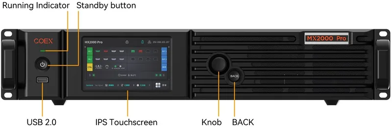 NovaStar MX2000 Pro — resmi ürün görseli